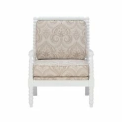 Sussex Spindal Accent Chair Beige - Linon