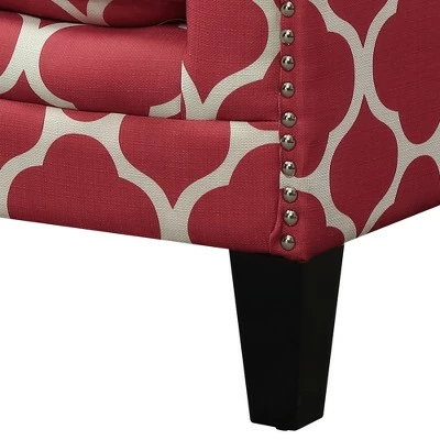 Deena Accent Chair Red - Picket House Furnishings 9 Deena Accent Chair Red - Picket House Furnishings - Image 7