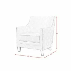 Deena Accent Chair Red - Picket House Furnishings 19 Deena Accent Chair Red - Picket House Furnishings -Living Room Chairs store unnamed file 3739