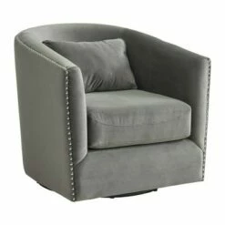 Alba Swivel Chair - Picket House Furnishings Navy
