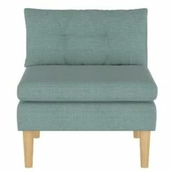 Armless Chair in Solids - Simply Shabby Chic® Twill White -Living Room Chairs store unnamed file 3767