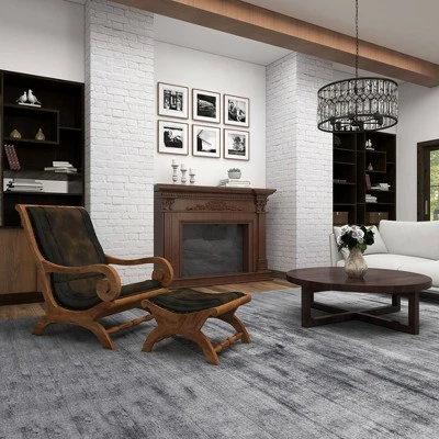 Olivia & May Set of 2 Traditional Leather Accent Chairs Dark Brown - Olivia & May 14 Olivia & May Set of 2 Traditional Leather Accent Chairs Dark Brown - Olivia & May - Image 12