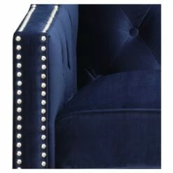 Teagan Accent Chair - Picket House Furnishings Navy -Living Room Chairs store unnamed file 3795