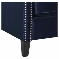 Teagan Accent Chair - Picket House Furnishings Navy -Living Room Chairs store unnamed file 3796