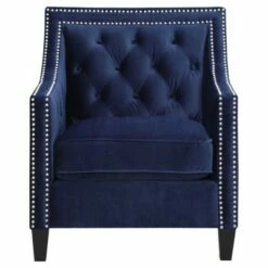 Teagan Accent Chair - Picket House Furnishings Navy -Living Room Chairs store unnamed file 3798