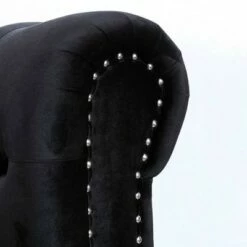 A&B Home Upholstered Accent Chair Black - A&B Home -Living Room Chairs store unnamed file 3804