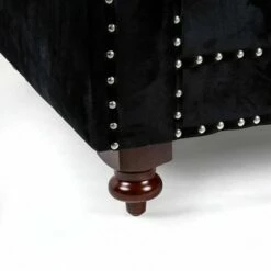 A&B Home Upholstered Accent Chair Black - A&B Home -Living Room Chairs store unnamed file 3805