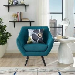 Allegory Armchair Teal - Modway -Living Room Chairs store unnamed file 3848