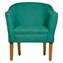 Modern Barrel Accent Chair - HomePop Teal -Living Room Chairs store unnamed file 387