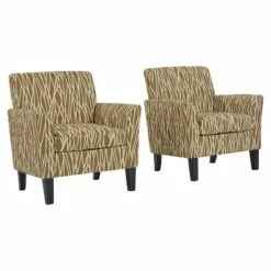 Set of 2 Marquee Flared Armchair - Handy Living Oatmeal Tan 13 Set of 2 Marquee Flared Armchair - Handy Living Oatmeal Tan -Living Room Chairs store unnamed file 3882