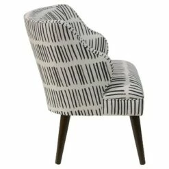 Logan Chair - Dash Black White - Skyline Furniture -Living Room Chairs store unnamed file 3886