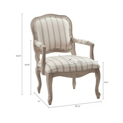 Madison Park Sophie Accent Chair Natural 11 Madison Park Sophie Accent Chair Natural - Image 9