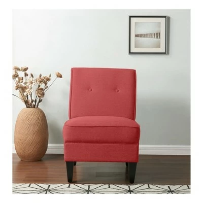 George Chair -Red - Handy Living 4 George Chair -Red - Handy Living - Image 2
