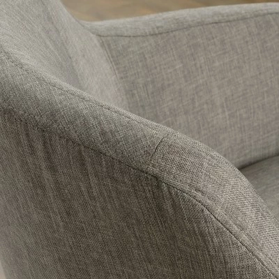 Soft Modern Occasional Chair Gray - Sauder 5 Soft Modern Occasional Chair Gray - Sauder - Image 3