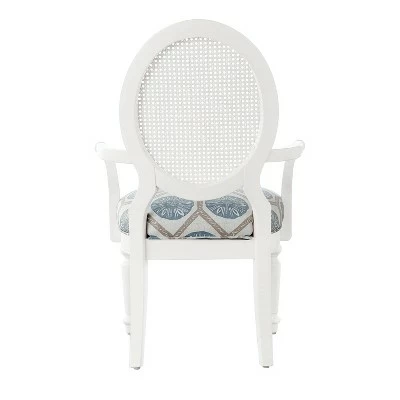 Adley Rattan Accent Chair White - Powell Company 6 Adley Rattan Accent Chair White - Powell Company - Image 4