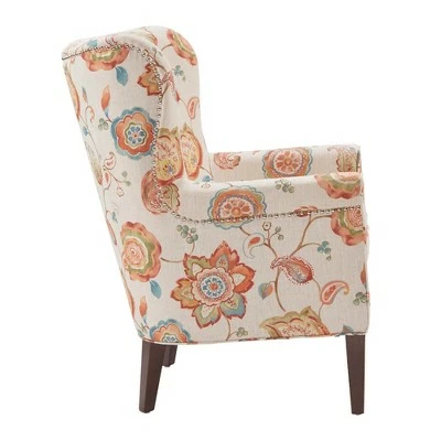 Madison Park Donner Accent Chair Cream 5 Madison Park Donner Accent Chair Cream - Image 3