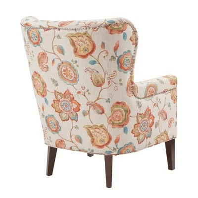 Madison Park Donner Accent Chair Cream 6 Madison Park Donner Accent Chair Cream - Image 4