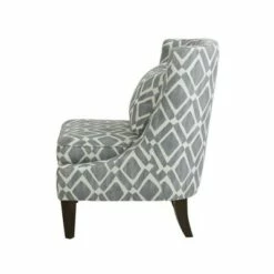 Madison Park Miri Swoop Armchair Gray -Living Room Chairs store unnamed file 4029