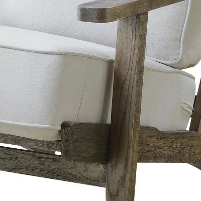 Mercer Accent Chair with Antique Legs Taupe Brown - Picket House Furnishings 7 Mercer Accent Chair with Antique Legs Taupe Brown - Picket House Furnishings - Image 5