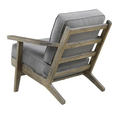 Mercer Accent Chair with Antique Legs Charcoal Brown - Picket House Furnishings 4 Mercer Accent Chair with Antique Legs Charcoal Brown - Picket House Furnishings - Image 2
