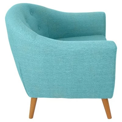 LumiSource Rockwell Accent Chair - Teal 3 LumiSource Rockwell Accent Chair - Teal