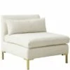 Armless chair in Sheepskin Natural Cream - Skyline Furniture -Living Room Chairs store unnamed file 4089