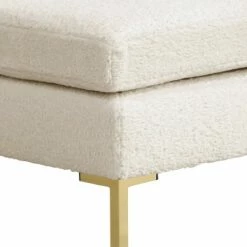 Armless chair in Sheepskin Natural Cream - Skyline Furniture -Living Room Chairs store unnamed file 4092