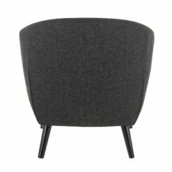 Rockwell Mid-Century Modern Accent Chair Black - LumiSource 12 Rockwell Mid-Century Modern Accent Chair Black - LumiSource -Living Room Chairs store unnamed file 4096
