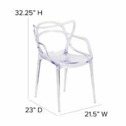 Flash Furniture Nesting Series Transparent Stacking Side Chair -Living Room Chairs store unnamed file 4115