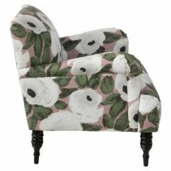 Ezra Chair - Bloomsbury Rose Blush Ivy - Skyline Furniture -Living Room Chairs store unnamed file 4154