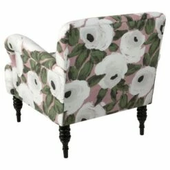 Ezra Chair - Bloomsbury Rose Blush Ivy - Skyline Furniture -Living Room Chairs store unnamed file 4155
