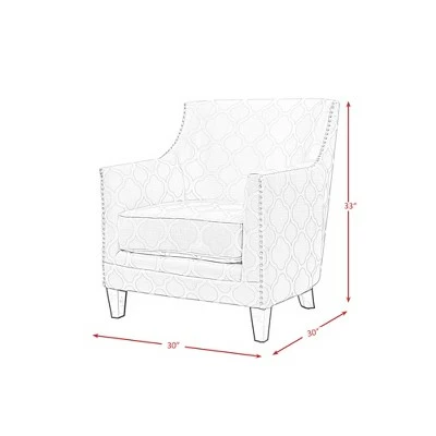 Deena Accent Chair Gray - Picket House Furnishings 11 Deena Accent Chair Gray - Picket House Furnishings - Image 9