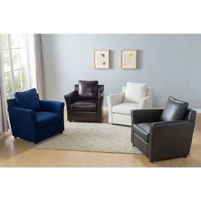 Cabico Upholstered Accent Chair Royal Blue - miBasics 7 Cabico Upholstered Accent Chair Royal Blue - miBasics - Image 5