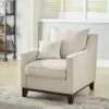 Madge Tweed Accent Chair Oatmeal - Inspire Q