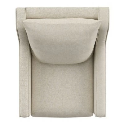 Madge Tweed Accent Chair Oatmeal - Inspire Q 7 Madge Tweed Accent Chair Oatmeal - Inspire Q - Image 5