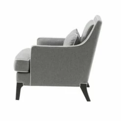 Madison Park Collin Armchair Gray/Black -Living Room Chairs store unnamed file 4224
