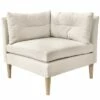 Corner Chair with Pull Seam Pillows - Linen Talc - Simply Shabby Chic® -Living Room Chairs store unnamed file 4226
