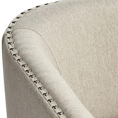 Studio 55D Fullerton II Oatmeal Swivel Accent Chair 5 Studio 55D Fullerton II Oatmeal Swivel Accent Chair - Image 3
