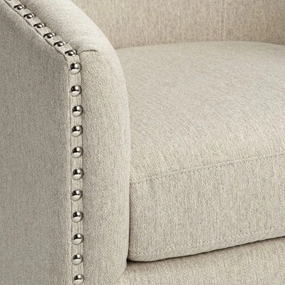 Studio 55D Fullerton II Oatmeal Swivel Accent Chair 6 Studio 55D Fullerton II Oatmeal Swivel Accent Chair - Image 4