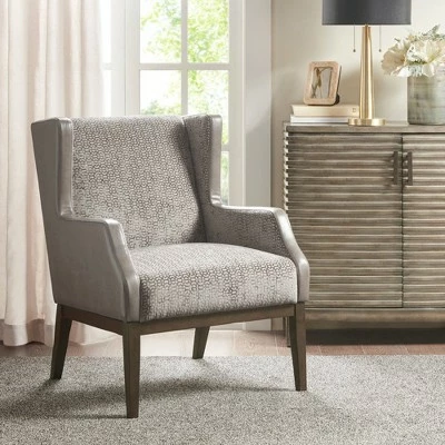 Madison Park Mccoy Accent Chair Cream/Taupe 3 Madison Park Mccoy Accent Chair Cream/Taupe