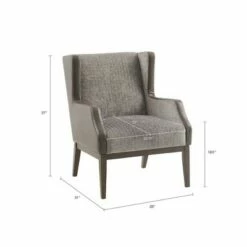 Madison Park Mccoy Accent Chair Cream/Taupe 15 Madison Park Mccoy Accent Chair Cream/Taupe -Living Room Chairs store unnamed file 4276