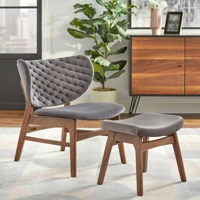 Sense Lounge Chair Gray - Lifestorey 4 Sense Lounge Chair Gray - Lifestorey - Image 2