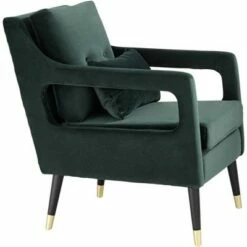 Studio 55D Tilman Hunter Green Modern Accent Chair -Living Room Chairs store unnamed file 4346