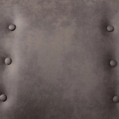 Center Button Tufted Accent Chair Light Gray - HOMES: Inside + Out 4 Center Button Tufted Accent Chair Light Gray - HOMES: Inside + Out - Image 2