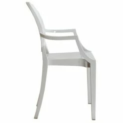 A&B Home Isolde Baroque Chair White - A&B Home