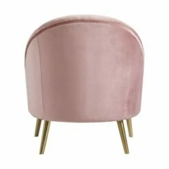 Taryn Chair with Gold Legs Blush Pink - Picket House Furnishings -Living Room Chairs store unnamed file 4367