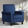 55 Downing Street Lansbury II Navy Velvet Accent Chair -Living Room Chairs store unnamed file 4371