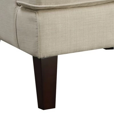 Karson High Back Upholstered Chair Natural - Picket House Furnishings 9 Karson High Back Upholstered Chair Natural - Picket House Furnishings - Image 7