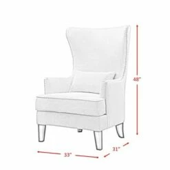 Karson High Back Upholstered Chair Natural - Picket House Furnishings 19 Karson High Back Upholstered Chair Natural - Picket House Furnishings -Living Room Chairs store unnamed file 4386