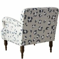 Chair in Brush Leopard Spot Gray Ivory - Skyline Furniture -Living Room Chairs store unnamed file 4421